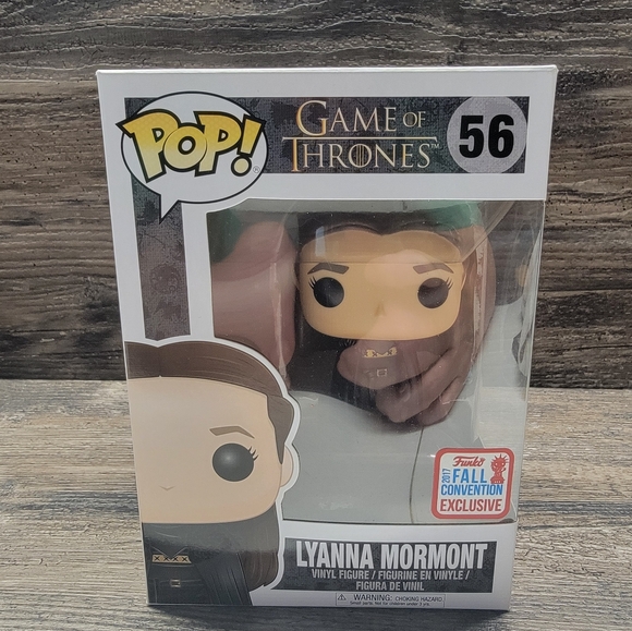 Funko Pop! Game of Thrones Lyanna Mormont #56 2017 New York Comic Con Exclusive - Picture 2 of 4